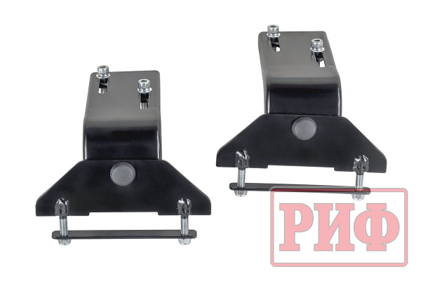 Багажник экспедиционный (платформа) РИФ 1200x1400 мм для Mitsubishi L200 2005-2015