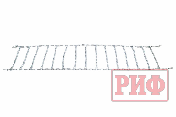 Цепи противоскольжения РИФ Грузовик "лесенка" 25 мм, 11.00R22,5, 295/75R22,5 (к-т 2 шт.)
