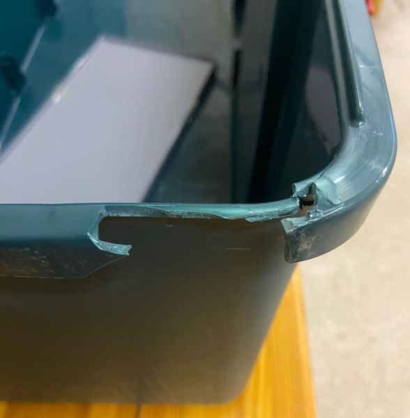 1 Ящик экспедиционный IRIS RV BOX 1150D 78 л 115x35x28 см (уценка)