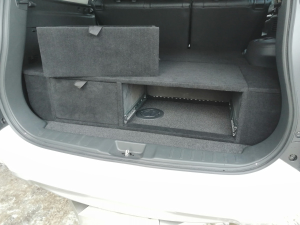 Органайзер в багажник "Экспедиция" для Mitsubishi Pajero Sport 3