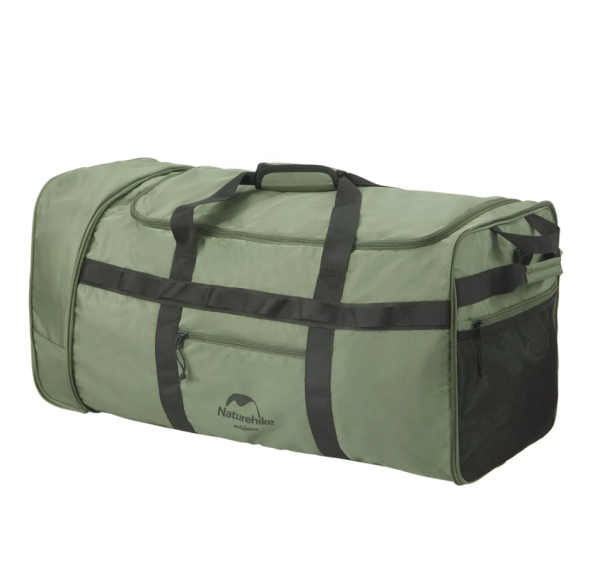 Сумка дорожная Naturehike, с колесами, 88 л., зеленая