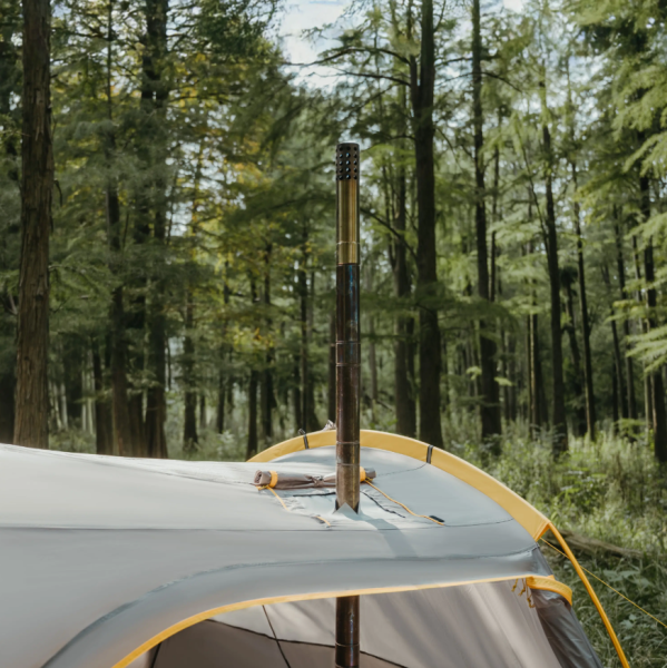 Палатка Naturehike KOTA 6, 6-местная, алюминиевый каркас, серо-коричневая