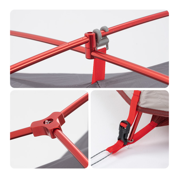 Палатка Naturehike Star-River Si 2-местная, алюминиевый каркас, сверхлегкая, зеленая