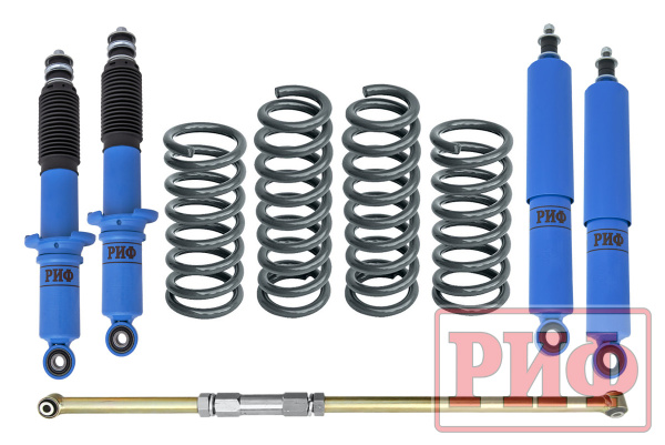 Лифт-комплект РИФ арктический Toyota Land Cruiser Prado 90/95, 4Runner (кузов 185) 1996-2002 лифт 45 мм бензин