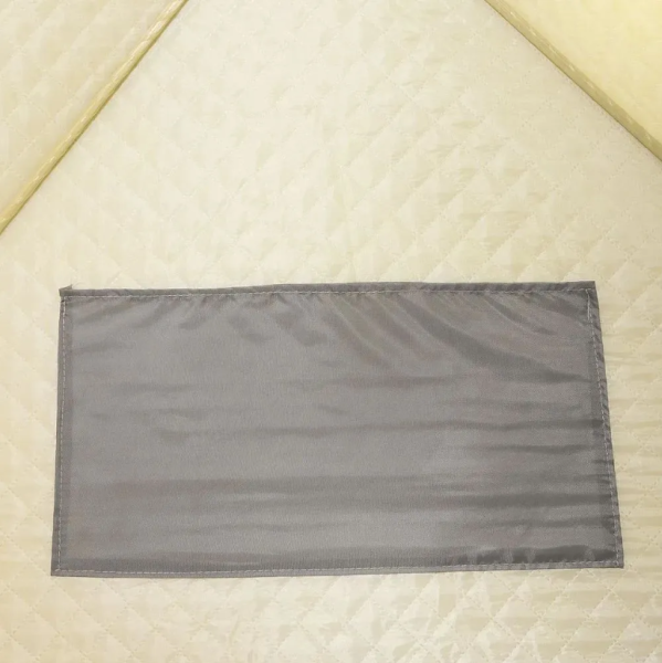 Палатка зимняя PREMIER утепл. Куб ЛОНГ-3 желтый/серый