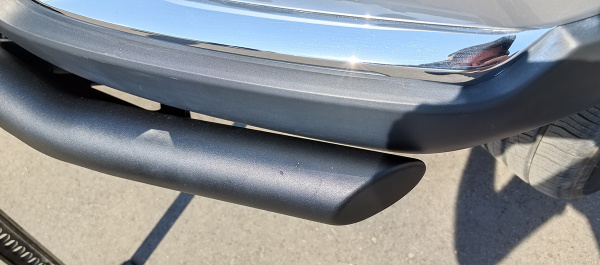 Бампер РИФ силовой передний Changan Hunter Plus c защитой радиатора (уст. с площадкой RIFF70-30000)