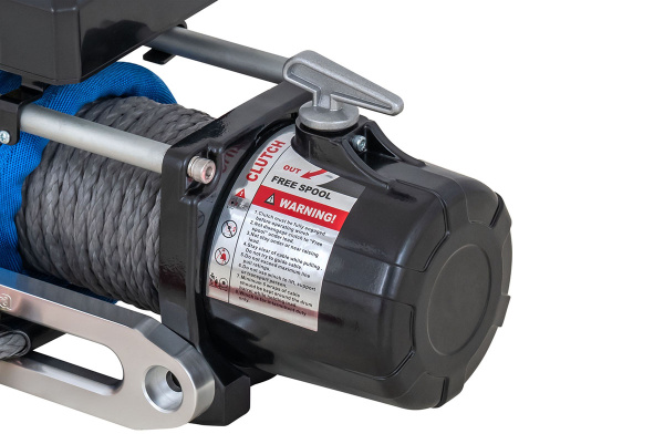 Лебёдка автомобильная электрическая 12V Magnum 9000 lbs 4200 кг (синтетический трос)