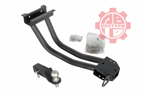 Фаркоп усиленный с квадратом под лебедку Lada 4x4 Нива, кроме Урбан (все г.в)