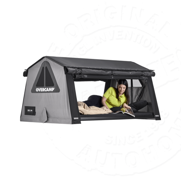 1 Палатка на крышу автомобиля AUTOHOME OVERCAMP MEDIUM тент синий, лестница 215 мм 1 Палатка на крышу автомобиля AUTOHOME OVERCAMP MEDIUM тент синий, лестница 215 мм
