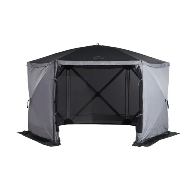 Шатер Wild Land Hub screen house 600, черно-серый