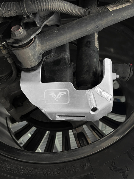 Защита Falcon нижних креплений амортизаторов для TANK 300, бензин 2.0T (2020+), алюм. 5 мм