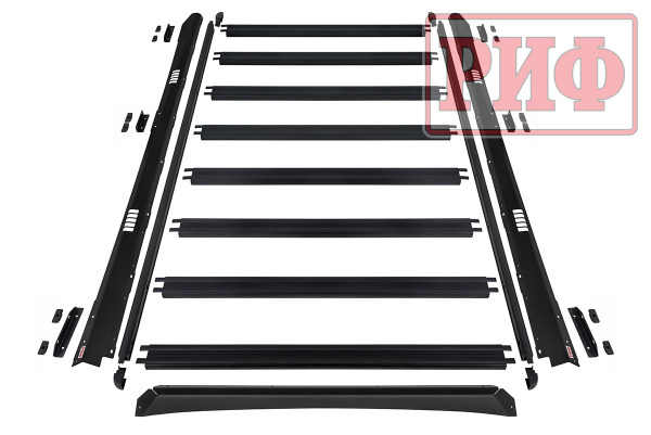 Багажник экспедиционный (платформа) алюминиевый РИФ 1250x2080 мм для TANK 400 (с крепежом)