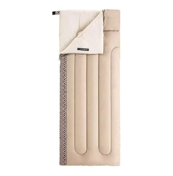 Мешок спальный Naturehike L150, 190х75см, (ТК: +13C), (правый), бежевый