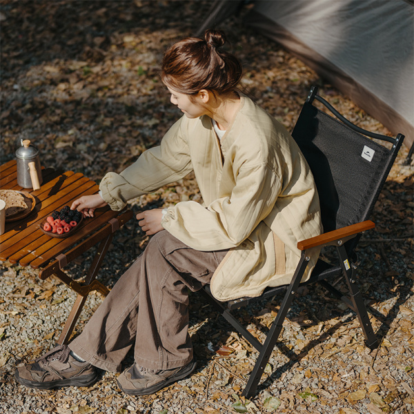 1 Кресло туристическое Naturehike Xing wang T01 складное 53х63х83 см, нагрузка до 150 кг, черное