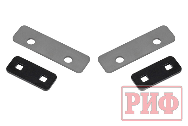 Вставка 1600x570 мм в багажник алюминиевый РИФ 1600x2080 мм для ГАЗ Соболь NN и Минивэн