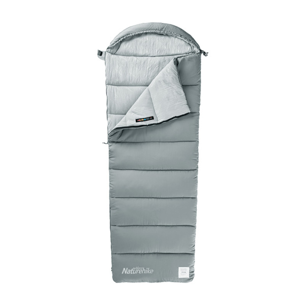 Мешок спальный Naturehike Evenlope M180, (190+30)х80 см, (правый) (ТК: +12°C), серый Мешок спальный Naturehike Evenlope M180, (190+30)х80 см, (правый) (ТК: +12°C), серый