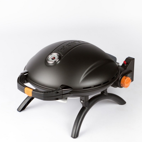 Гриль газовый O-GRILL 800T чёрный (в комплекте адаптер тип А)