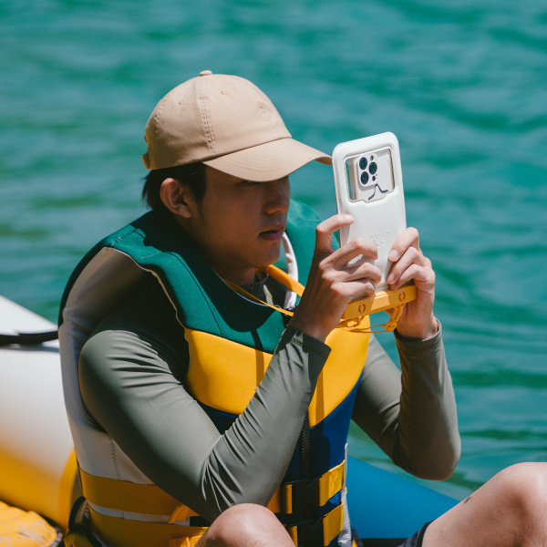 Гермочехол Naturehike плоский для телефона 23х13,5 см., желтый