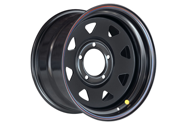 Диск усиленный Toyota Land Cruiser 100/105 стальной черный 5x150 9xR17 d113 ET-24 (треугольник мелкий)