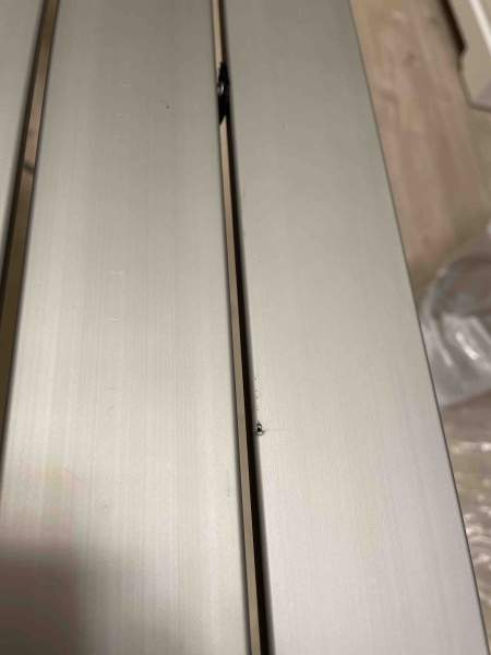 1 Стол туристический Naturehike алюминиевый, 69,5х69,5х56 см, складной, серый (уценка)