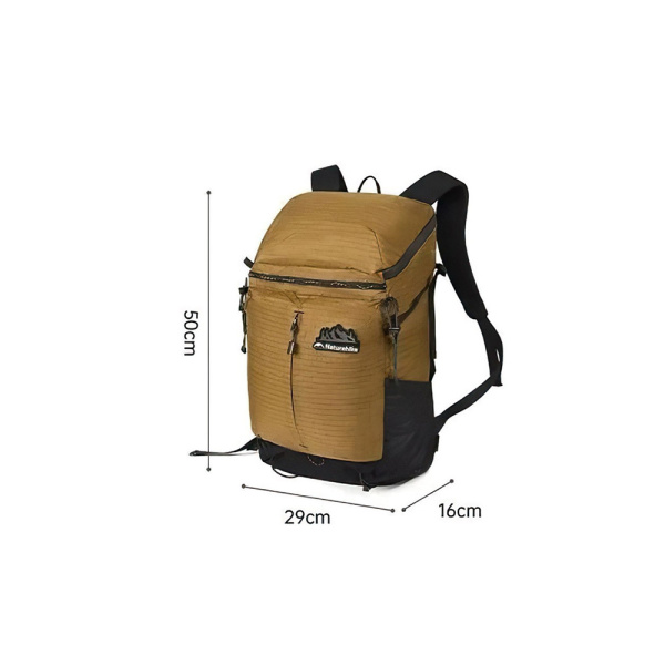 1 Рюкзак туристический Naturehike Helium Series 25 л, коричневый
