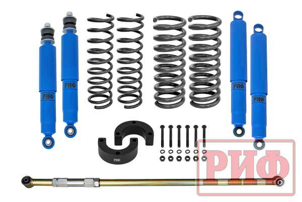 Лифт-комплект РИФ арктический ВАЗ Нива 2121, 21213 лифт 50 мм +0-50 кг