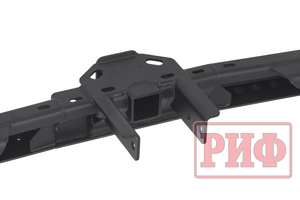 Бампер РИФ силовой задний УАЗ Патриот 2015+ с квадратом под фаркоп, стандарт