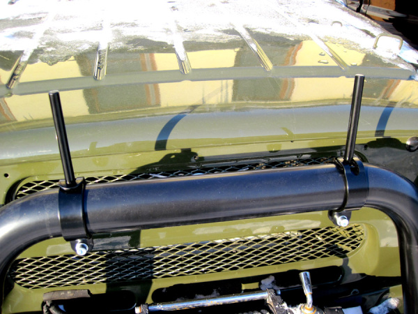 Комплект кронштейнов на кенгурин РИФ для намотки троса (D51)