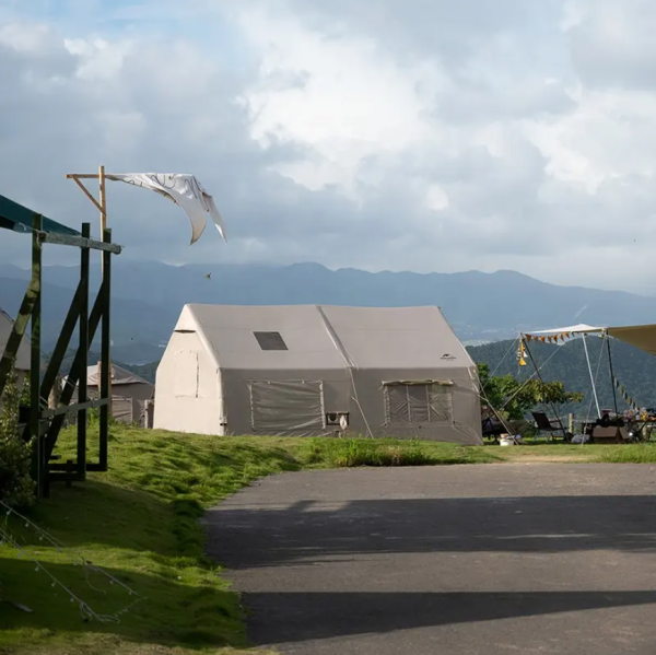 1 Палатка Naturehike надувная Extend Air 17.2 , песочный