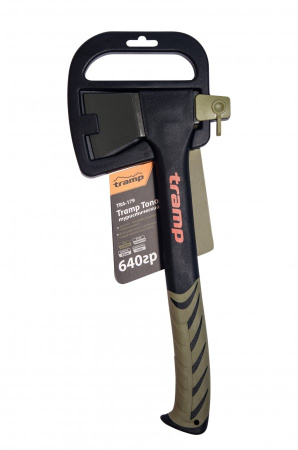 Топор туристический TRAMP 14, с пластиковым чехлом