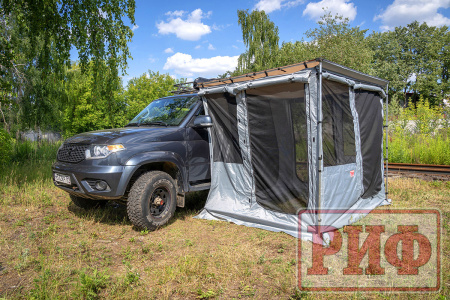 Стенки к автомобильной маркизе (тамбур) РИФ 2,5х2 м