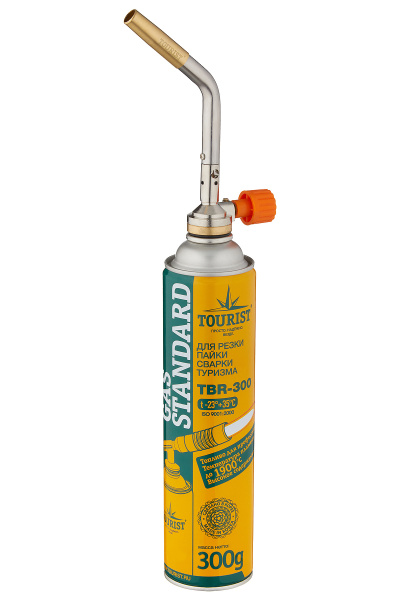 Резак газовый TOURIST WELDER с соплом паяльного типа, на резьбовой баллон