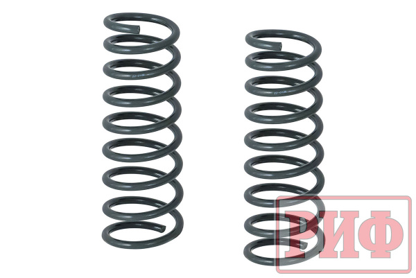 Пружины РИФ передние Renault Duster (2010-2022), Nissan Terrano III 2014+ лифт 40 мм +25 кг