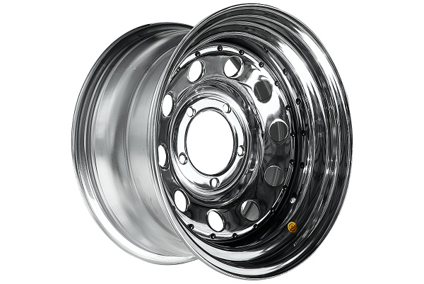 Диск усиленный УАЗ стальной хромированный 5x139,7 8xR16 d110 ET-19