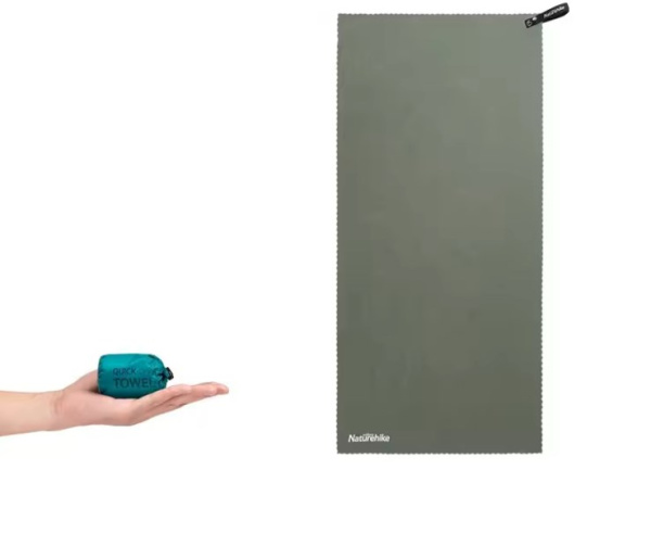 2 Тряпка кемпинговая Naturehike MJ02, 128х80 см, бирюзовая