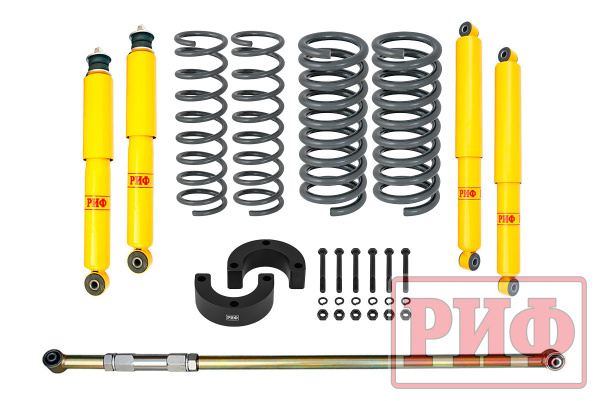 Лифт-комплект РИФ R-AIR ВАЗ Нива 21214 лифт 25 мм +0-50 кг