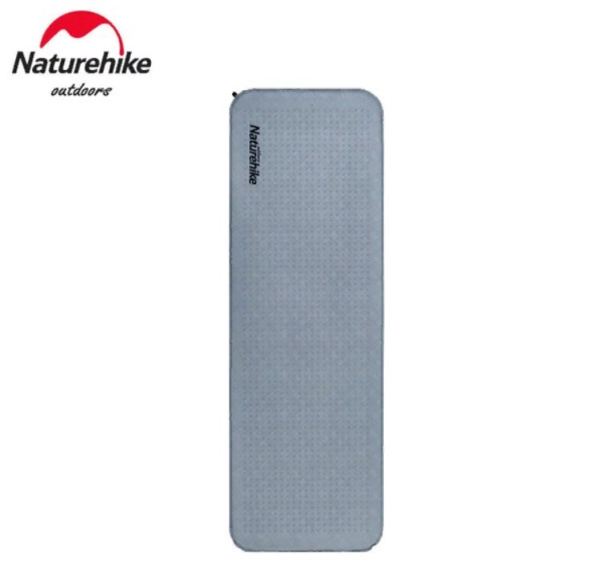 Коврик самонадувающийся Naturehike, 200x65x3 см, синий (уценка)