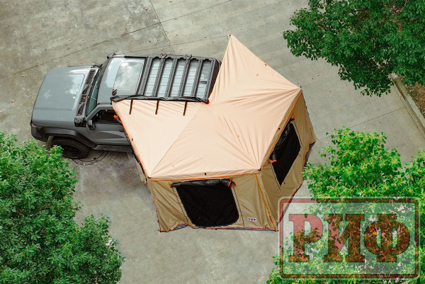 1 Стенки к автомобильной веерной маркизе (тамбур) РИФ 2х2 м (левые)