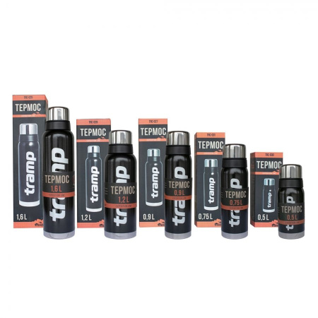 Термос TRAMP Expedition line 0.9 л., Черный