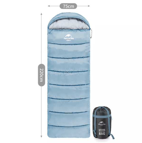 3.Мешок спальный Naturehike U250, (190х30)х75 см, (правый) (ТК: +6°C), голубой 3.Мешок спальный Naturehike U250, (190х30)х75 см, (правый) (ТК: +6°C), голубой
