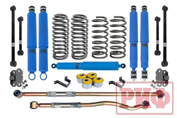 Лифт-комплект РИФ арктический Toyota Land Cruiser 80/105 100 мм средний