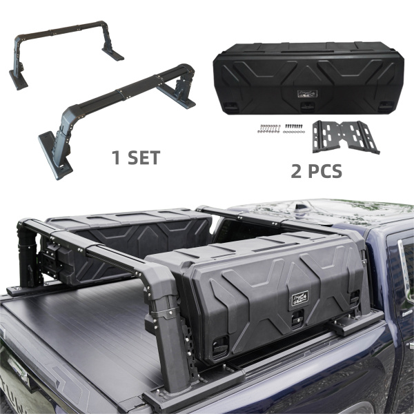 Силовой каркас-кунг Baja Racing (тип А) с 2-мя большими боковыми ящиками Ford F-150, Toyota Tundra