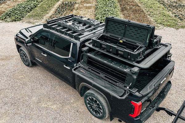 Силовой каркас-кунг Baja Racing (тип Т) с 2-мя большими рыбацкими ящиками Ford F-150, Toyota Tundra