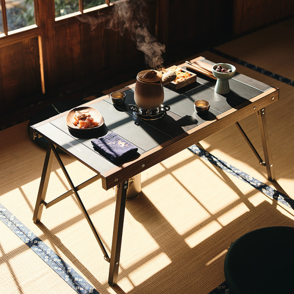 Стол туристический Naturehike IGT складной, 86х43х42 см, черный