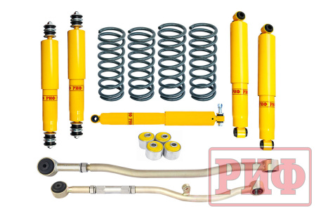 Лифт-комплект РИФ Nissan Patrol Y61 2000+ лифт 50 мм жёсткий (левый руль)