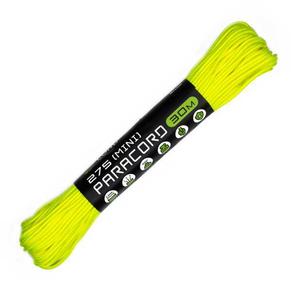 Паракорд 275 (мини) CORD nylon 30м (neon yellow) Паракорд 275 (мини) CORD nylon 30м (neon yellow)