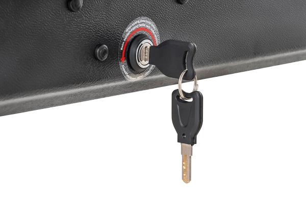 Бокс автомобильный на крышу Pentair PYTHON 360L черный глянец, двусторонний