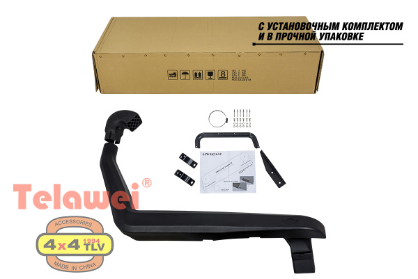 Шноркель Telawei для Jeep JK Wrangler 2007+ 2.8TD, 3.8V6, 3.6V6 Шноркель Telawei для Jeep JK Wrangler 2007+ 2.8TD, 3.8V6, 3.6V6