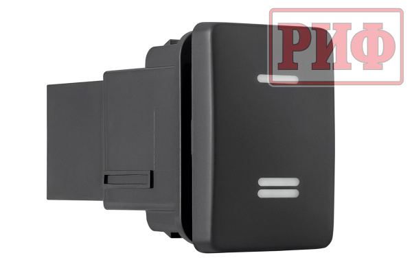 Кнопка ВКЛ/ВЫКЛ, голубой, универсальная TOYOTA 32x22