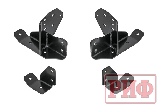 Бампер РИФ силовой передний/защита штатного бампера Toyota Land Cruiser Prado 150 2013-2017 c защитой радиатора